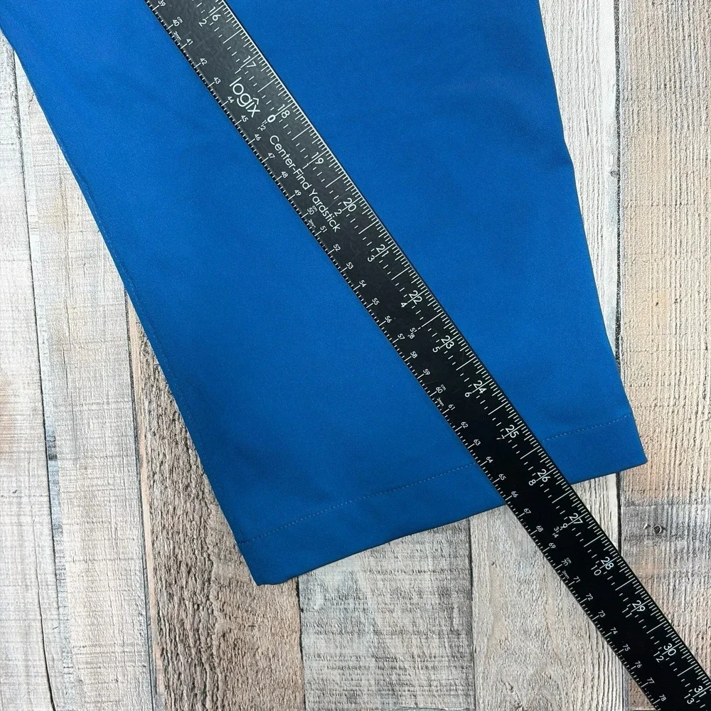 Rhone Commuter Pants Mens 40x27 Blue Performance Stretch Golf Chino 5 Pocket
